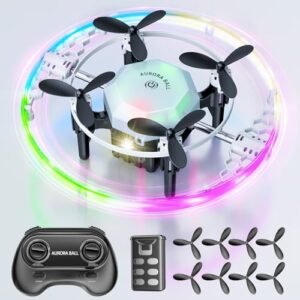 AUGOAK Nitro RC Quadcopter Mini Drone for Kids and Beginners 2024 Model with 360 Flip and Headless Mode