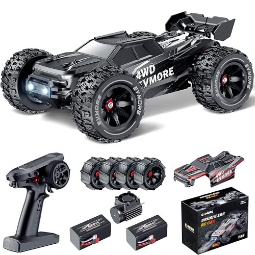 ThunderVolt 1/14 Scale Brushless RC Cars for Adults and Kids High Speed 50+ Mph 4WD Waterproof Remote Control Truck $150 Rc Cars