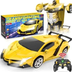 Dolanus Transformer RC Robot Car Remote Control Car with 2.4GHz Controller for Kids Ages 5 12