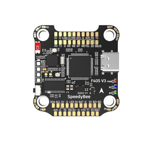 SpeedyBee F405 V4 Bluetooth RC Controller Flight Controller Stack with Arduino Code Compatibility 30x30 Wireless Betaflight Configuration