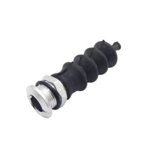 RC Boat Mono Waterproof Push Rod Linkage Tie Rod Seals Sleeve Rubber Bellow with Aluminum Mount