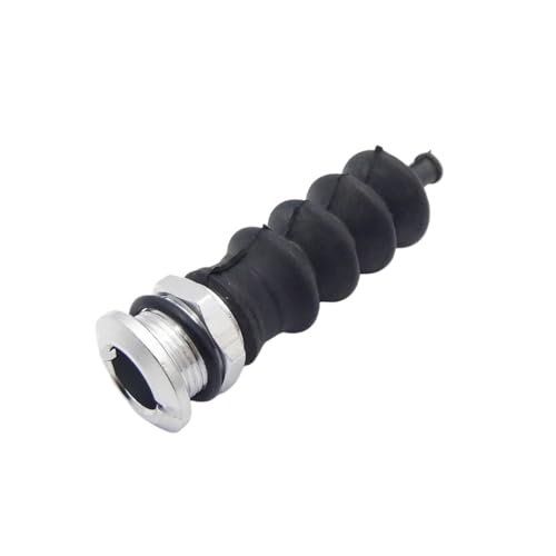 RC Boat Mono Waterproof Push Rod Linkage Tie Rod Seals Sleeve Rubber Bellow with Aluminum Mount