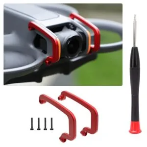 Arzroic Gimbal Bumper Guard for DJI Avata 2 Accessories RC Car Camera Lens Protector Red