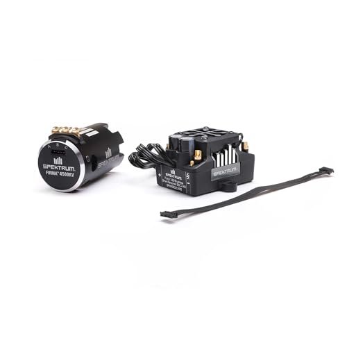Spektrum Accessories Firma Smart Sensored Motor ESC Combo for RC Monster Truck Grave Digger 1/10 4500Kv SPMXSEMC19