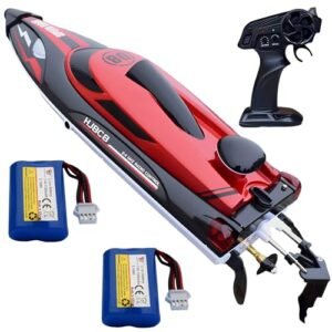 XDJXWJN Sea High Speed RC Boat 23 MPH Remote Control Water Toy for Kids and Adults 2.4GHz Race Boat