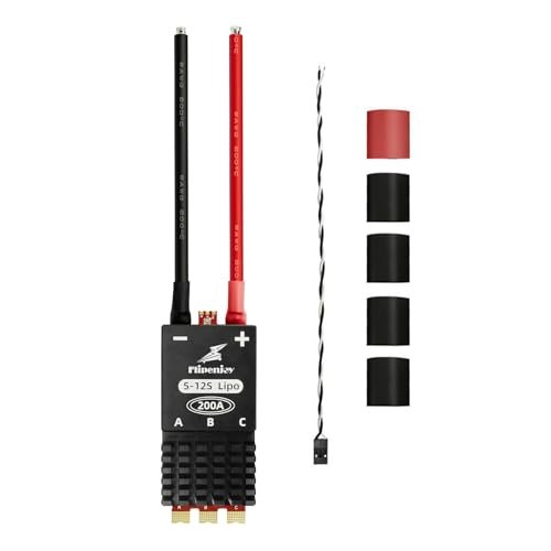 Flipenjoy 12200 Brushless ESC Electric Speed Controller 5 12S 200A for Lexus RC Models Comparison and RC Car Boat Drone
