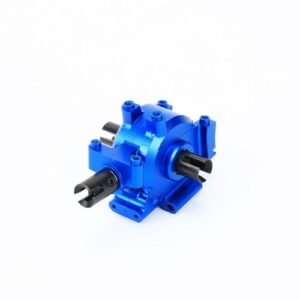 RCAWD 80% Durability Improve Diff Set for Losi 1/10 Baja Rey Rock Racer Mint 400 Raptor Desert Truck Metal Diff Case with Differentials Gear Set Upgrade Part Blue Perfect for RC Raptor Jet Enthusiasts