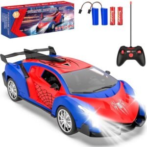 Gralima RC Hover's Hobby Stop Fast Electric Remote Control Car for Kids Ages 3 9 with Lights Durable Design