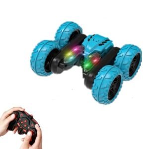 RC Willey Hours Orem Remote Control Car 360 Rotating Stunt RC Cars with LED Lights 2.4GHz 4WD Off Road Toy for Kids