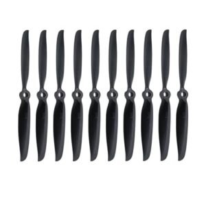 Langyu 10PCS 6040 6x4 Propeller Props for RC Canard Aircraft Quadcopter Drones 2450KV Motor