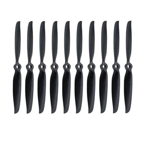 Langyu 10PCS 6040 6x4 Propeller Props for RC Canard Aircraft Quadcopter Drones 2450KV Motor