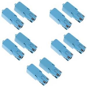 10 Pcs TT Gear Motor 1 90 Mini DC 6V Metal Gears for RC Car Body Shells 1 10 DIY Robot Smart Car Toys