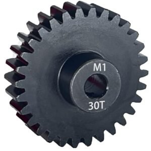 30 Tooth M1 5mm Pinion Gear for Crazy RC Trucks 30T Mod 1 Hardened Steel Compatible with Arrma Kraton Losi Axial Redcat