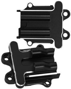 Ingqu RC Truck Parts Aluminum Front Rear Transmission Case Diff Cover Set for 1/18 Granite Grom Mega 380 Brushed 4x4 Monster Truck RTR
