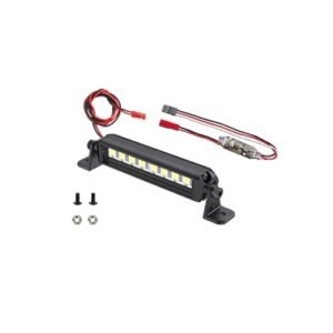 Freshion RC Light Bar 8 LED 1.9 Inch Aluminum RC Lights Compatible with 1.9 Inch RC Wheels for Axial Traxxas TRX4M Arrma Redcat 1/18 1/24 RC Crawler Accessories