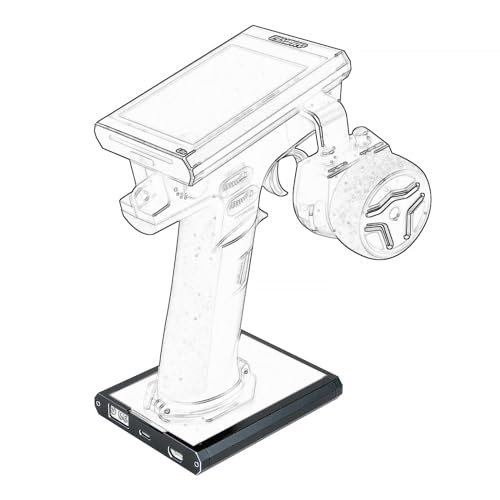 TOOMOD Aluminum RC Plane Frame Remote Controller Bracket Holder for Flysky Noble NB4 Pro NB4 Lite NB4 Protect Support Black