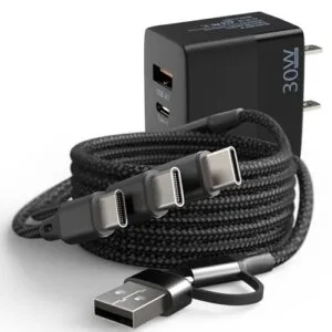 DJI 30W 3 in 1 USB C Fast Wall Charger UDI RC Battery Charger for Mini 4 Pro Mini 3 Pro Mavic 3 Air 2S Avata Drone