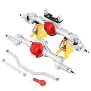 Pothyes Aluminum Front Rear Portal Axles for Axial SCX10 SCX10 II 1 10 RC Crawler Car Upgrade Set at Waldorf RC Hobbies Waldorf MD