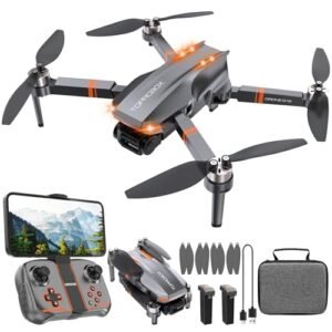 Q12 Drone with 4K Camera Brushless Motor RC Motorcycle Toys R Us for Adults Kids Beginners FPV Foldable Quadcopter