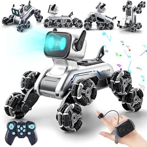 Wdebay 8WD Gesture Sensing Stunt Robot Dog RC Car Toys Featured in RC Universe Classified Ads