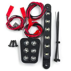 WEFEINO RC LED COB Light Kit Front Rear Lights for 1 6 Traxxas XRT 8S RC Car Buggy Body Kit 1 14