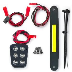WEFEINO RC LED COB Light Kit Front Rear Headlight Taillights for Infinity RC Buggy 1 6 XRT 8S RC Car