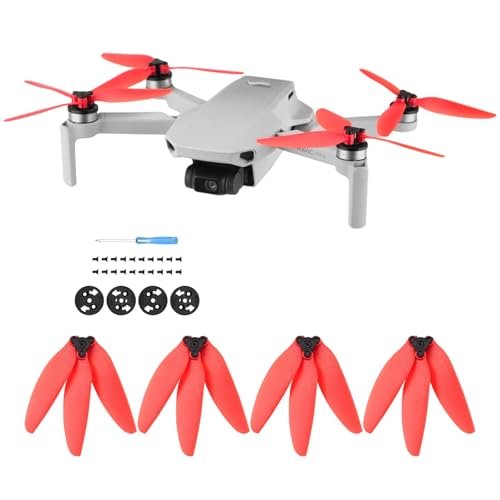 iEago RC Turf Tires for DJI Mini 4K Mini 2 SE Mini 2 Mavic Mini Mini SE Drones Low Noise Quick Release Replacement Parts