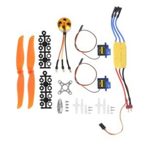 Lybunair RC Plane Kit with A2212 2200KV Brushless Motor and RC Plane Wing Design Software Compatibility