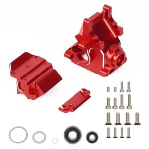 ARRMA 6S BLX Aluminum Gearbox Case Set HD Upgrade for Kraton Notorious Outcast Talion Typhon Mojave Felony Infraction Fireteam RC Willey Box Spring Replacement AR310854