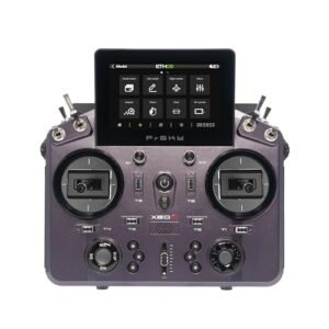 FrSky Tandem X20R Dual 2.4G TW RF Mode Tandem Rotor Helicopter RC with External LoRa Antenna Connectors Slate Gray