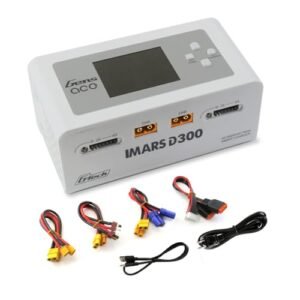 Gens Ace IMARS D300 16A AC 300W DC 700W Lipo Battery Charger Smart Dual Lipo Charger G Tech Series