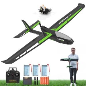 VOLANTEXRC Repair Foam RC Airplane Remote Control Plane for Adults 4Channel Durable Foam Construction 3 Flight Modes OneKey Stunts 23.6x18.1 inches RTF