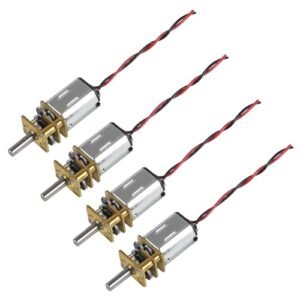 Storm Engine RC Boat 4Pcs Mini Micro N20 Gear Motor DC 3V 6V Full Metal Gearbox DIY Robot Car Engine Toys