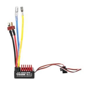 Hobbywing 1 10 RC Car Speed Controller Waterproof 60A ESC Brushed Electronic Speed Controller for RC Cardboard Boat and Rock Crawler SCX10 TRX4 CC01 TF2 D90 MST CFX EX86100