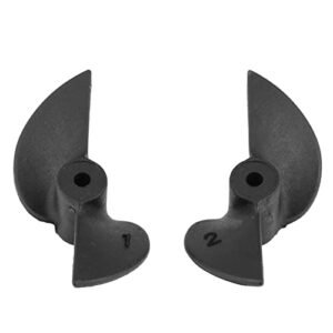 Yosoo Health Gear RC Health EMT 1 Pair RC Boat Propellers 2 Blades CW CCW Rotation Set for 2mm Shaft Remote Control Ship Parts Accessory
