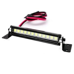 REDSPIDER Aluminum RC Lights Kit for Real RC Monster Truck 1/8 1/10 1/12 1/16 1/18 Scale Crawler Buggy Truck LED Light Bar 52mm 2in