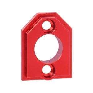 FACCNOY Aluminum Motor Holder for MJX Hyper Go 1/14 1/16 RC Cars Compatible with Savage RC Car Parts Red