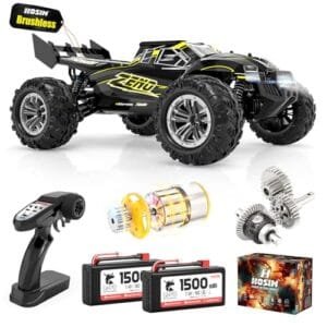 Hosim Brushless RC Monster Truck 1 10 Scale Fast 62KMH 4x4 High Speed Remote Control Car for Adults All Terrain Off Road Waterproof Racing Toy