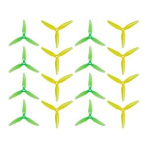 HQProp Ethix S4 16pcs FPV Drone Props Propeller for Audi S4 RC Car 5x3.7x3 Tri Blade 5 Inch 8 CW 8 CCW