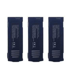 Fytoo 3PCS 3.7V 500mAh Lipo Battery for D20 Mini Drone Folding Quadcopter Spare Parts