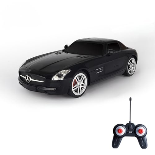 Vinie RC Truck MB Mercedes Benz Arocs 3363 with Carson Trailer Officially Licensed 1 24 Scale Remote Control Car for Boys Kids Toys