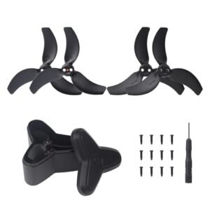 Houjunor 4 PCS 3032S Propellers and Storage Case for DJI Avata 2 Low Noise Quick Release Blades Replacement Spare Drone Accessories