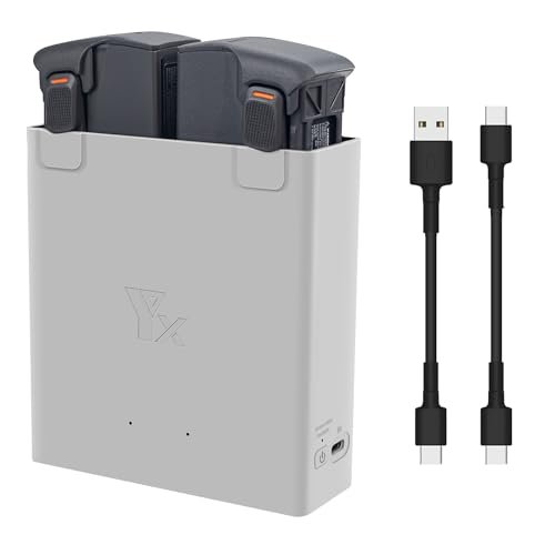 Anbee Avata 2 Drone Battery Charger Multi Functional USB Charging Hub for DJI Avata 2 with PD 65W Fast Charging Ideal for Fast RC Plane Crash Recovery