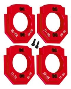 Primal RC Mega Monster Truck Aluminum Motor Mount Set Upgrade for 1/18 Granite Grom Mega 380 Brushed 4x4 RTR