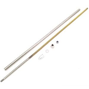 Marblehead RC Yacht Plans Flexible Drive Shaft 4.76mm 3/16 350mm for RC Speed Racing Boat Yacht Mono Boat CAT Right Hand Rotation