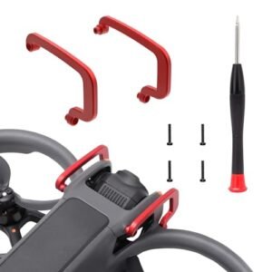DJI Avata 2 Gimbal Bumper Guard Aluminum Alloy Anti Collision Lens Safety Bar for FPV Camera on RC Car Accessories Red