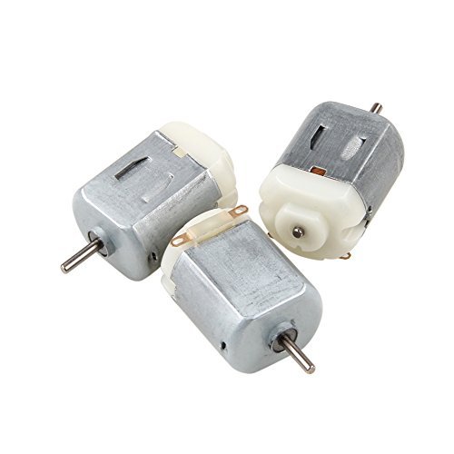 KAKASEA 3pcs 3V to 6V 130 Miniature Motor for Electric Toy Car Robot Parts