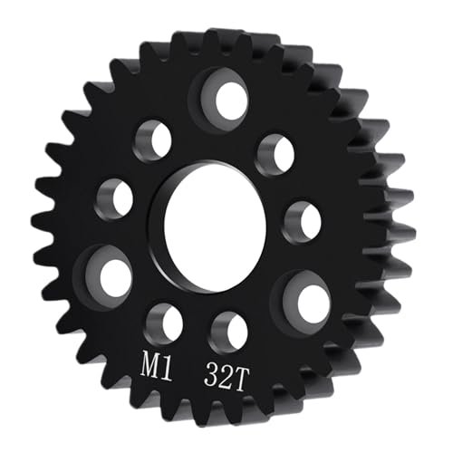 BRKRC Steel RC M1 Spur Gear Main Gears 32T for ARRMA LOSI HPI Savage HOBAO TRAXXA EREVO2 0 1 10 RC Car Upgrades Part Perfect RC Components Savage Wheels