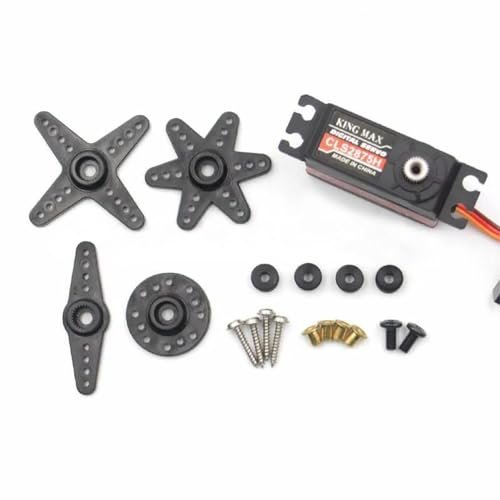 KINGMAX CLS2875H 28g 10kg.cm Digital Metal Gears Mini Servo for Quickie 500 RC Plane Helicopter Model