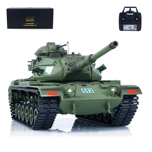 Wheelfun TD 1 16 RC Tank Model M60A3 USA Plastic Infrared Battle Tanks with 320 Degree Turret Rotation for Hobby Lobby USA RC Enthusiasts